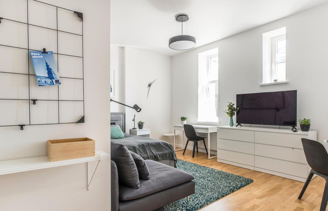 Cozy Modern Studio - Great For Short Trips Riga Dış mekan fotoğraf